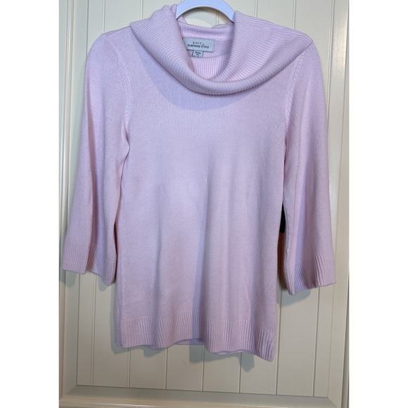 Hampshire Studio Boo! Sweaters - New Knit by Hampshire Studio pink Cowl Neck lighweight Sweater 100% Acrylic PS